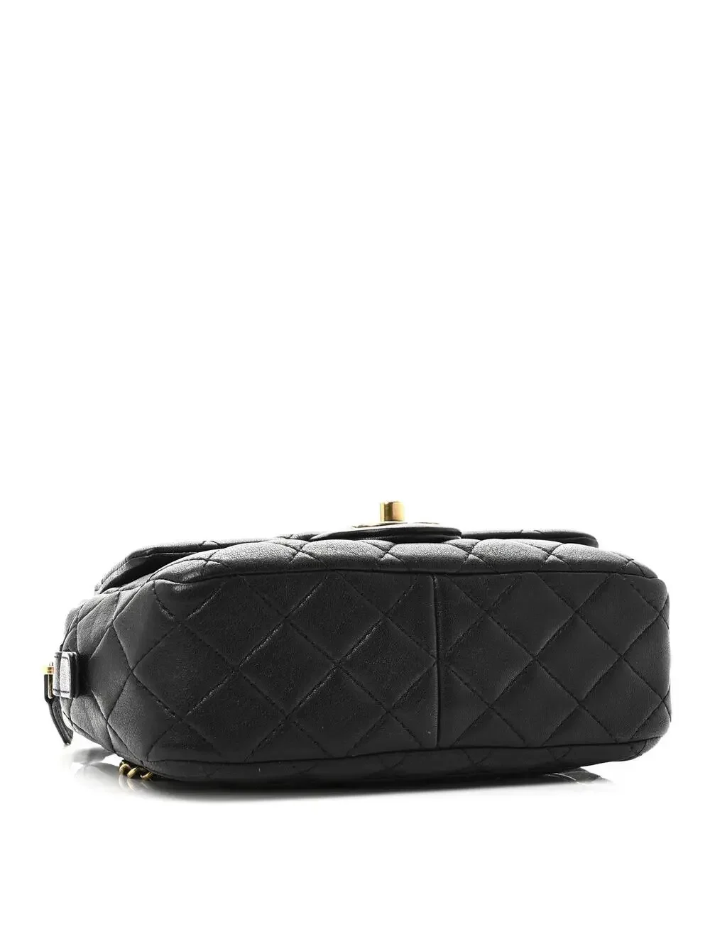 Chanel Sheepskin Quilted Trapezio #330089C32B